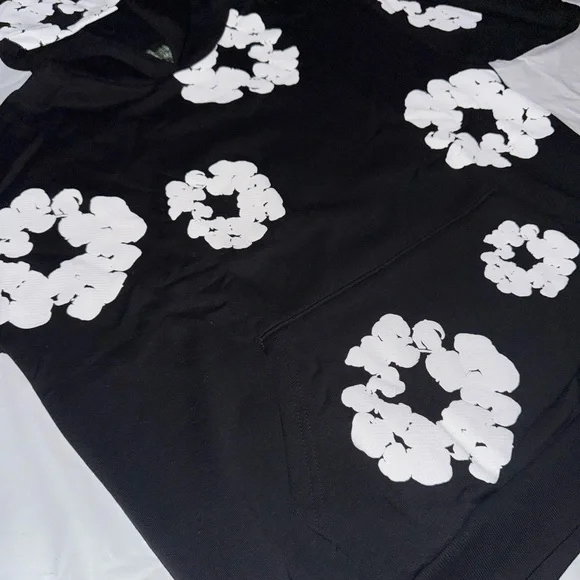Black Denim Tears Hoodie
